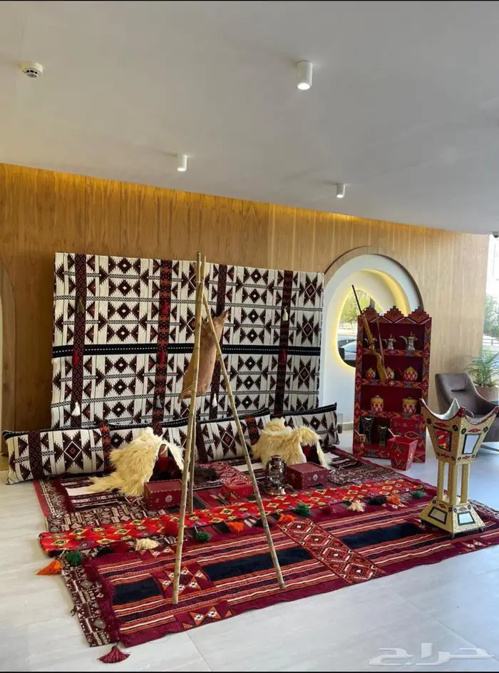 تأجير جلسات شعبيه ل يوم الوطني 7