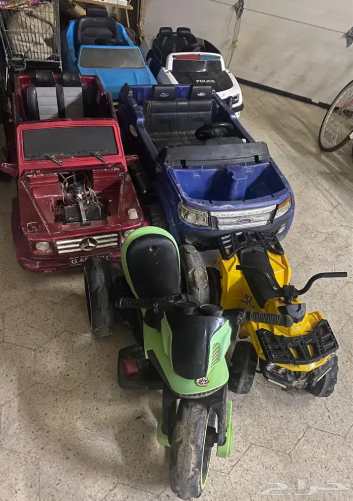 سياكل وسيارات كهرباء ودباب كهرباء 6