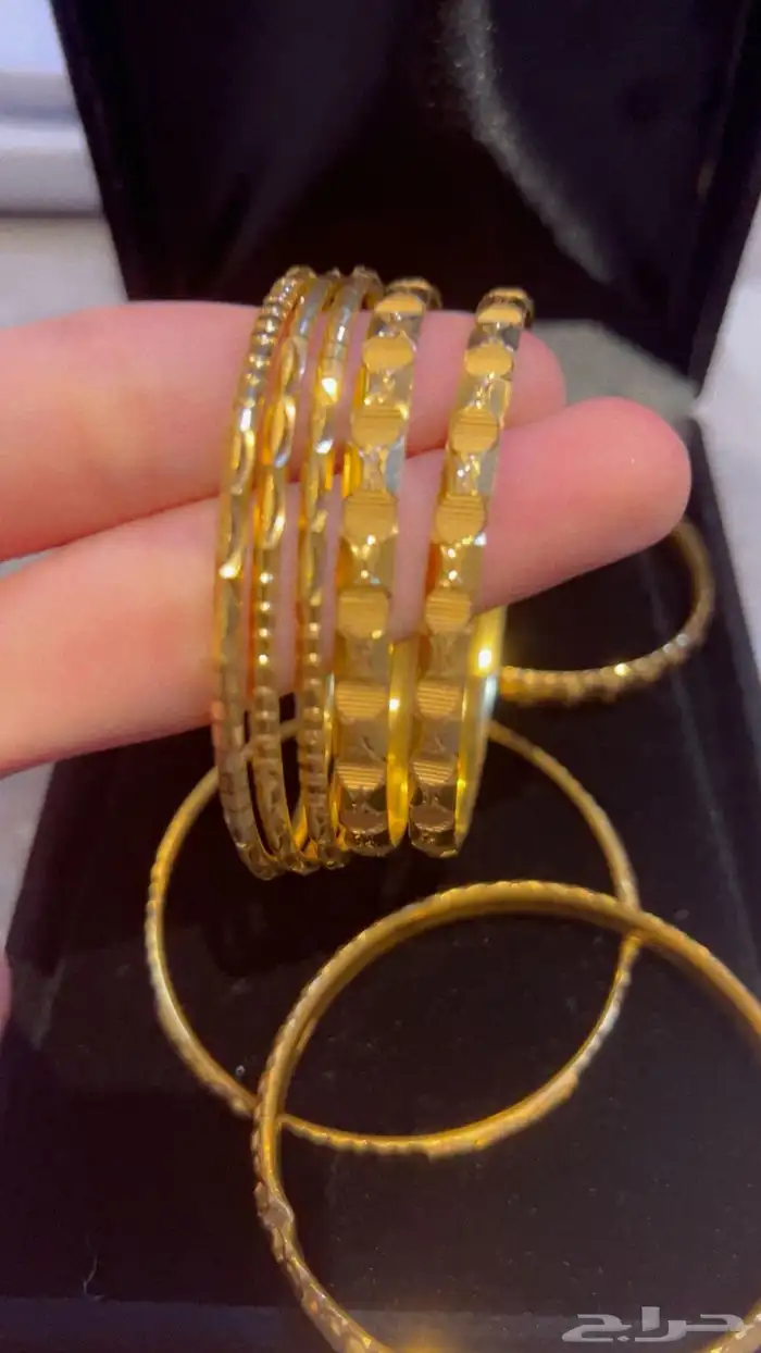 غوايش ذهب للبيع عيار 21 0