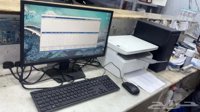 جهاز كمبيوتر مع برنامج نيو بوينت لقطع الغيار السيارات للبيع 1
