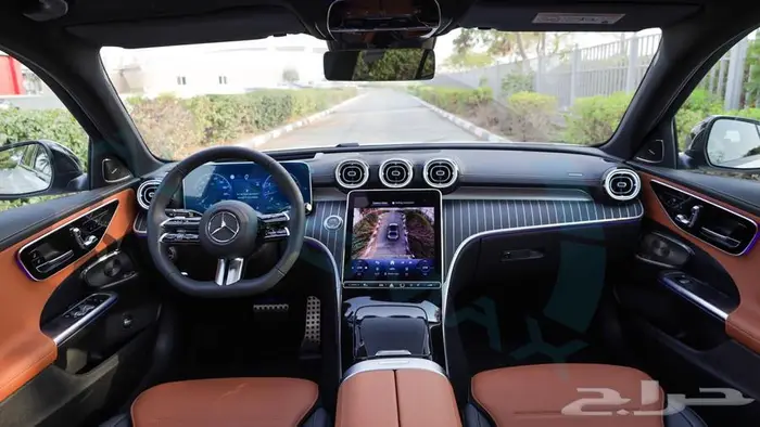 2025 مرسيدس سي 200 AMG بريميوم بلس خليجي اصفار ضمان الوكيل 8