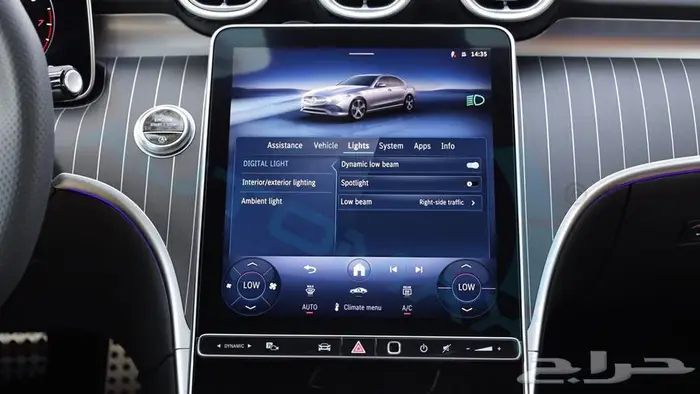 2025 مرسيدس سي 200 AMG بريميوم بلس خليجي اصفار ضمان الوكيل 21