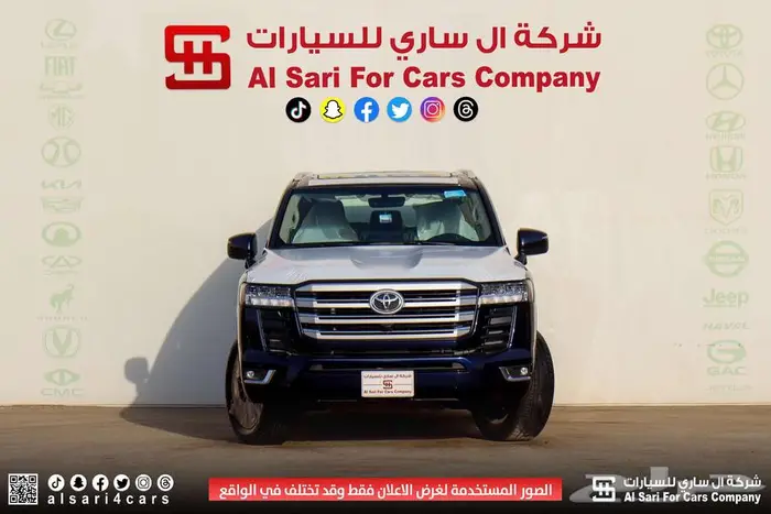 تويوتا لاند كروزر ديزل GXR L3 2024 اقساط بنوك وشركات 17