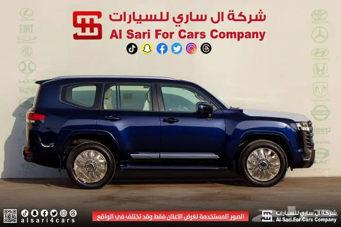 تويوتا لاند كروزر ديزل GXR L3 2024 اقساط بنوك وشركات 1