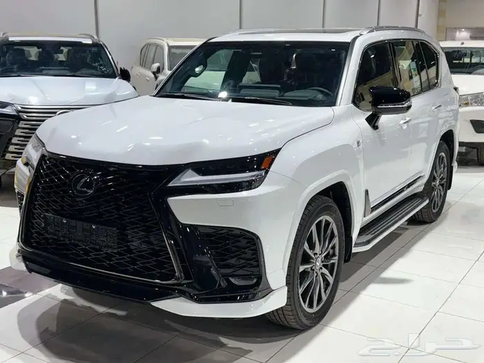 لكزس FF SPORT LX 600 خليجي 2025 اللون ابيض 1