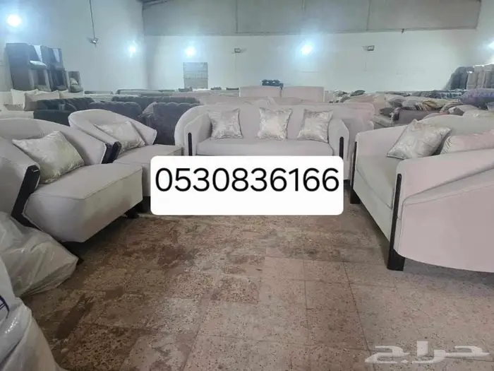 كنب جديد جاهز للبيع 3