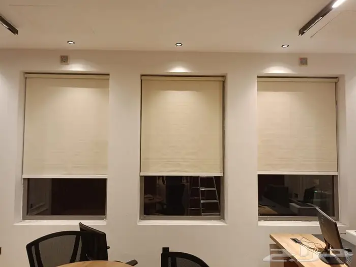 ستائر رول أمريكية بلاك و صن سكرين American Roller Blinds 7