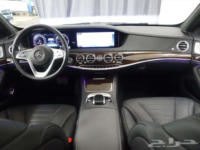 S450 VIP مخزن 2018 كالجديد اسود ملكي 3