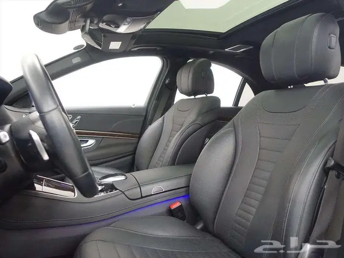 S450 VIP مخزن 2018 كالجديد اسود ملكي 5