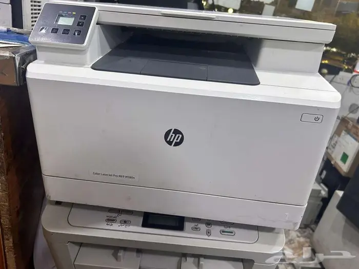 طابعتين HP بحالة ممتازة   نظيفتين وبحبر متوفر 0
