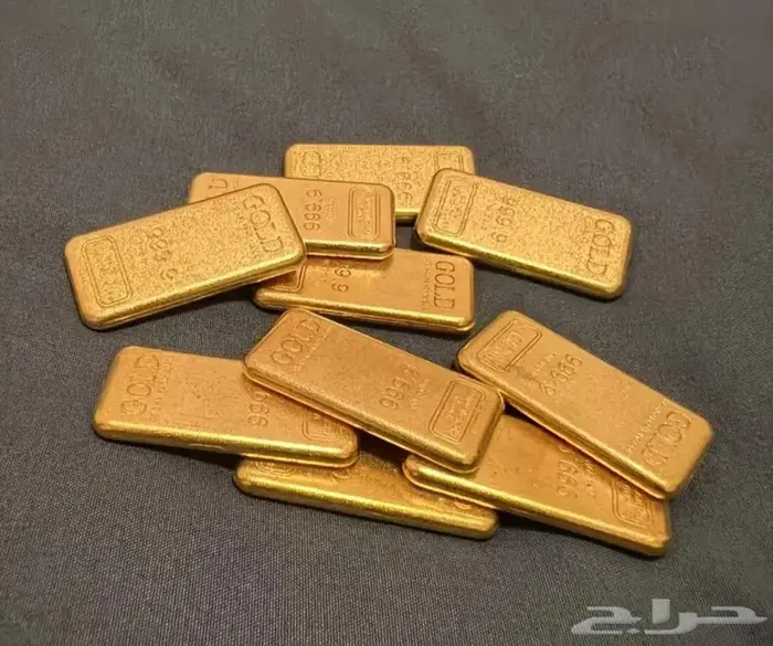 سبيكة ذهب وهمية مكون من10قطعة بوزن45ك 2