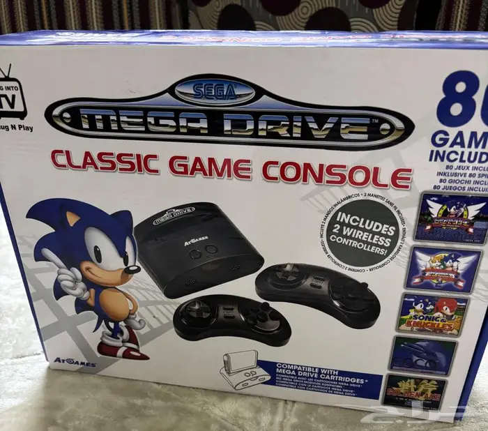 كمبيوتر سيقا مع 80 لعبه SEGA 0