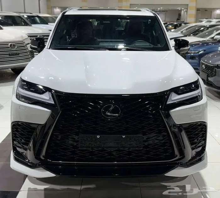 لكزس FF SPORT LX 600 خليجي 2025 اللون ابيض 0