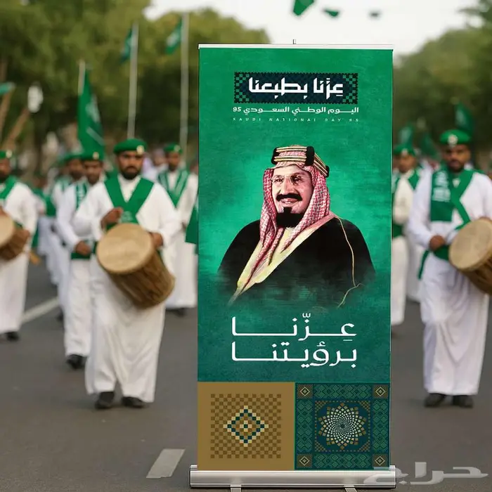 ستاند رول أب لليوم الوطني 95 0