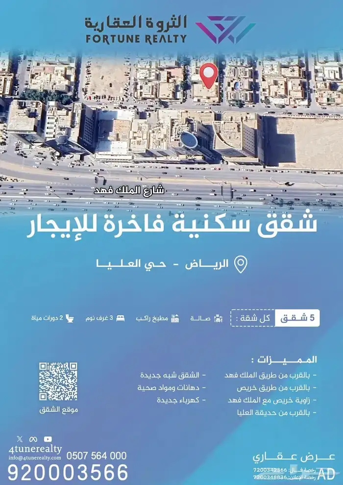 شقق سكنية فاخرة للإيجار 0