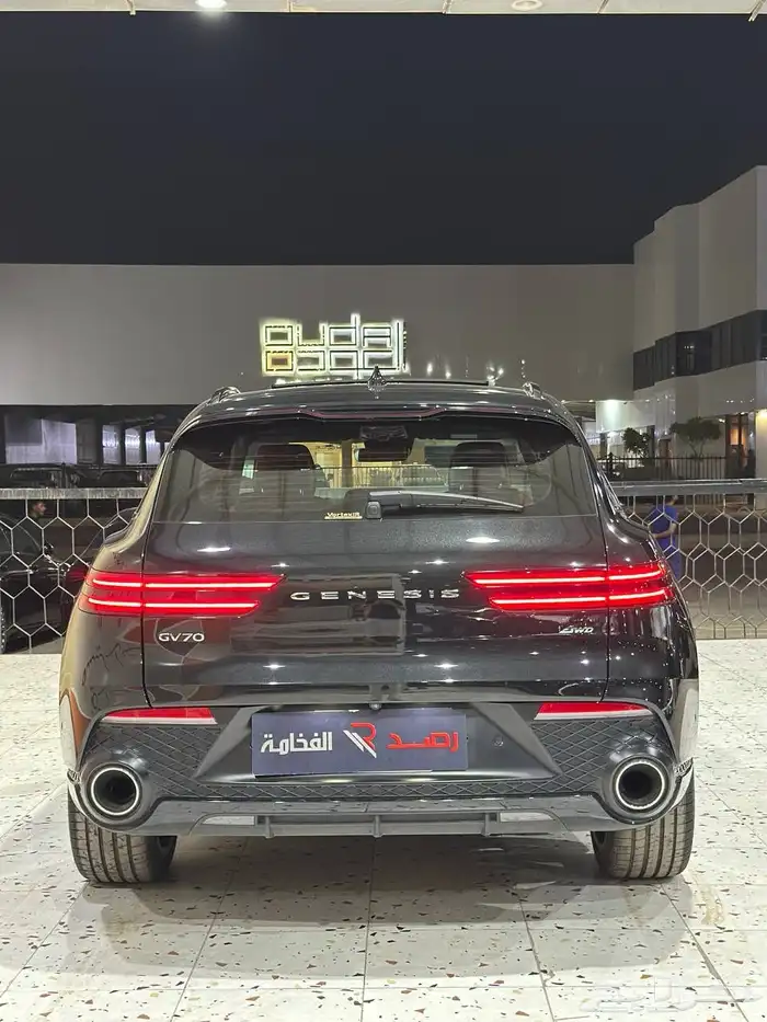 جنسس GV70 2024 V6 سبورت فل كامل . رصد الفخامة 10
