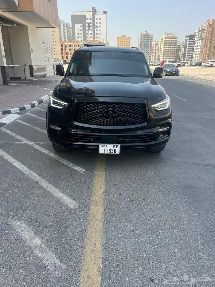 انفينتي OX80 فل كامل لوحة اماراتية بالامارات 0