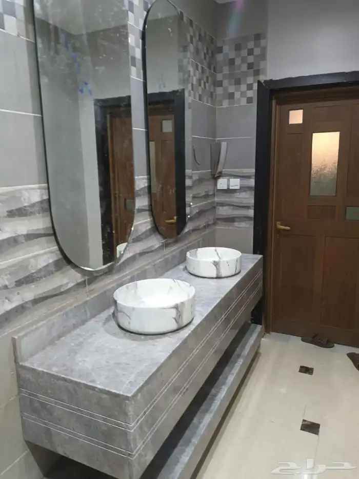 مغاسل تركيب بلاط رخام بورسلان سراميك درج 38