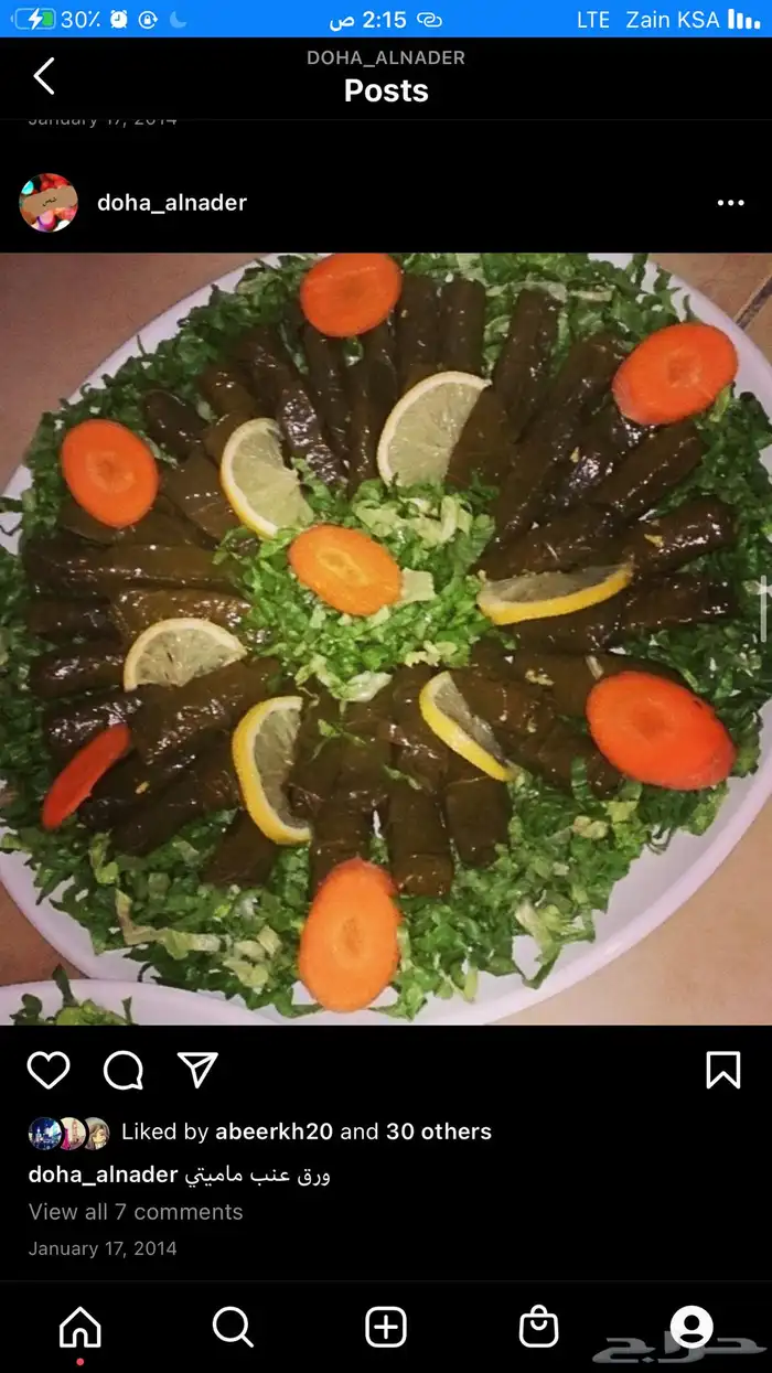 متخصصه في الذ اطباق ورق العنب اليالنجي 5