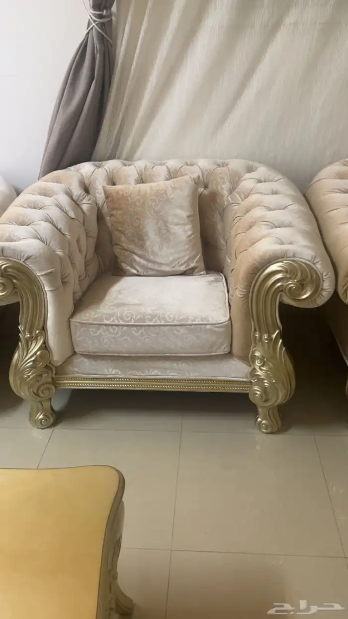 كنب قطعتين للبيع 1