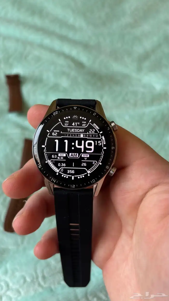 هواوي GT 2 حالة ممتازة يشمل الشاحن 46mm 0