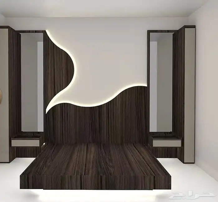 تصميم غرف نوم خشب ماليزي 0