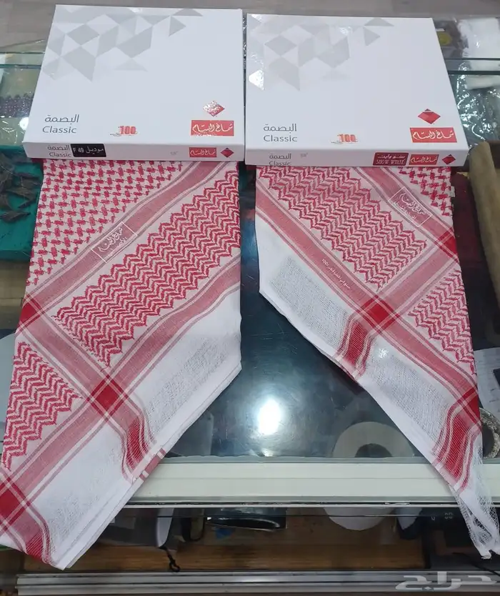 مجموعه جديده من نوادر شماغات البسام 8