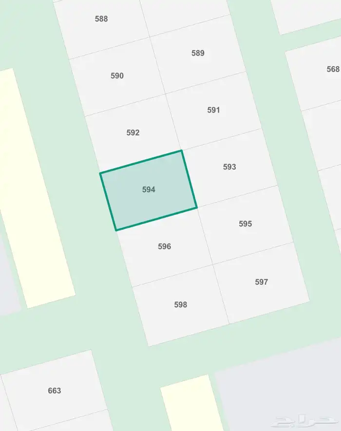 للبيع ارض سكنية بمركز الجلة بمدينة الرياض - 1187-594 1