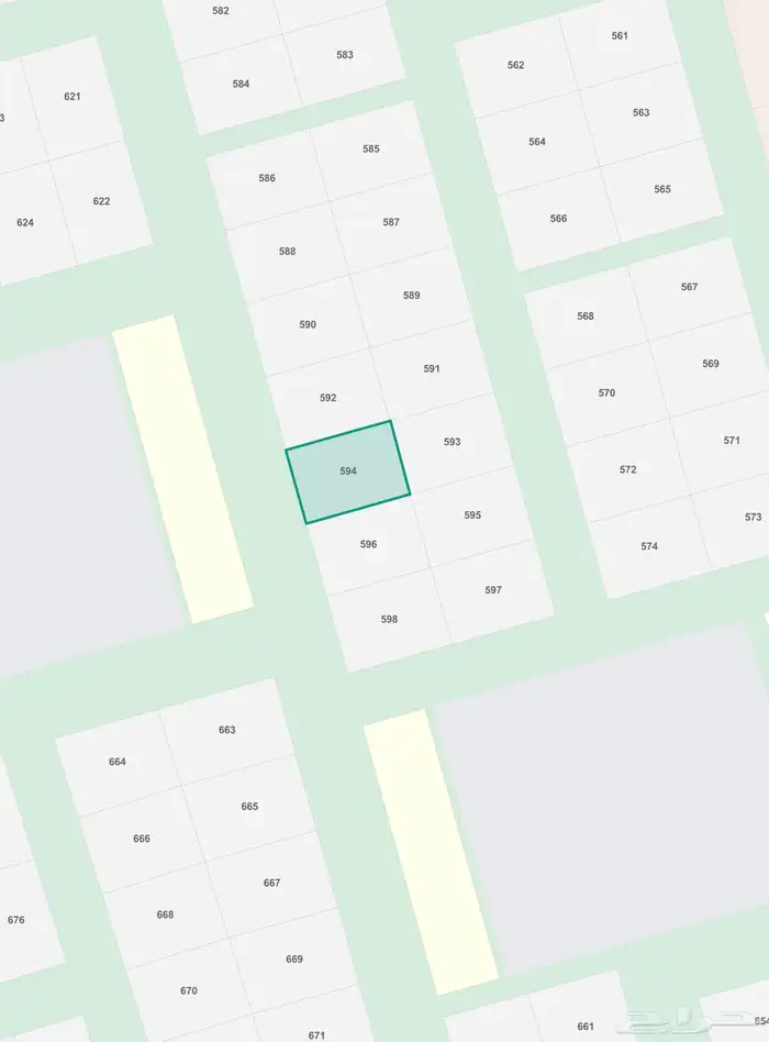 للبيع ارض سكنية بمركز الجلة بمدينة الرياض - 1187-594 0