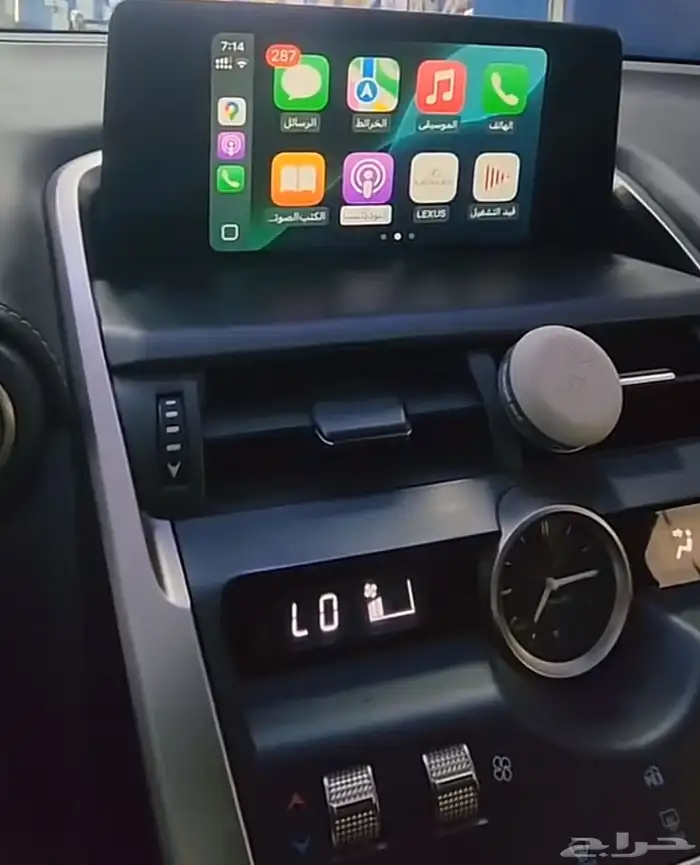 تحديث شاشات لكزس ES LS NX LC وأفالون وإضافة كاربلاي CarPlay 6