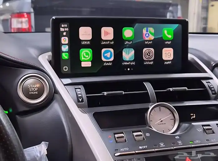 تحديث شاشات لكزس ES LS NX LC وأفالون وإضافة كاربلاي CarPlay 5