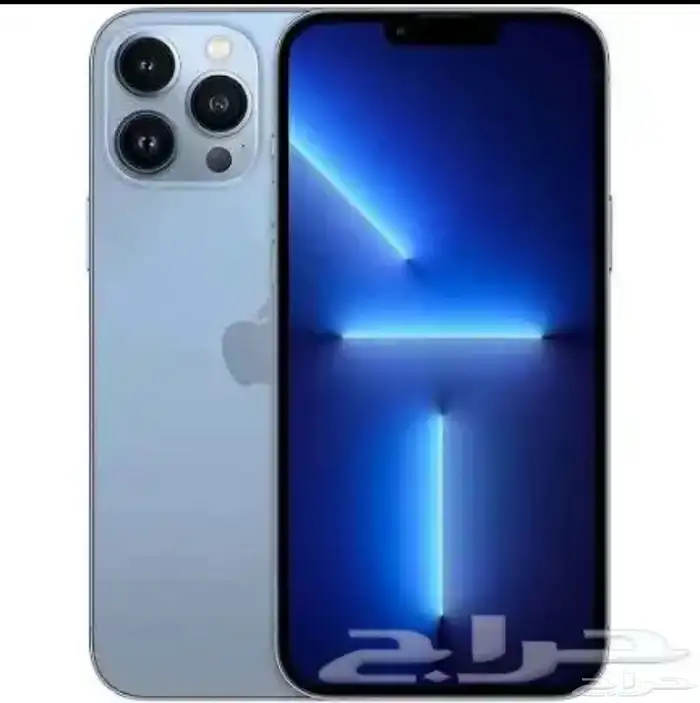 ايفن 13 برو ماكس بطاريته 78 ذاكرته 256 قيقا مستعمل 0