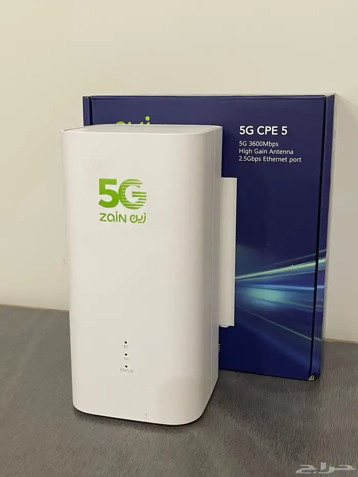 مودم شركة زين 5G بكرتونه 0