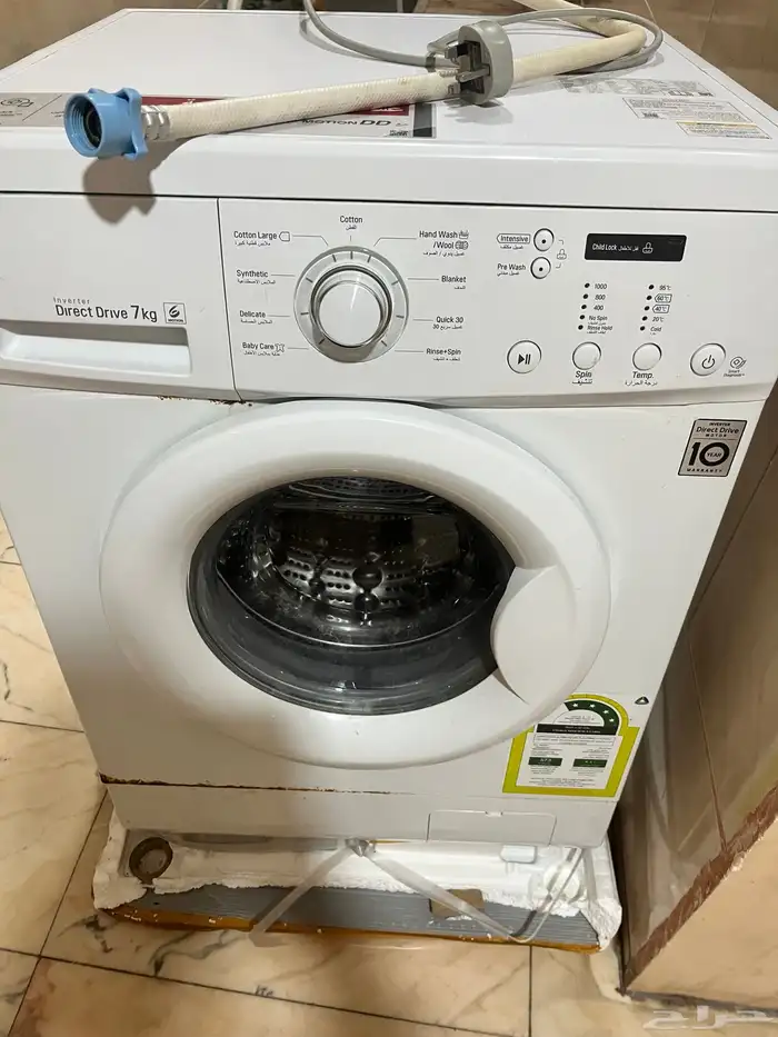 غسالة LG 7 كغ مستعملة بحالة جيدة 2