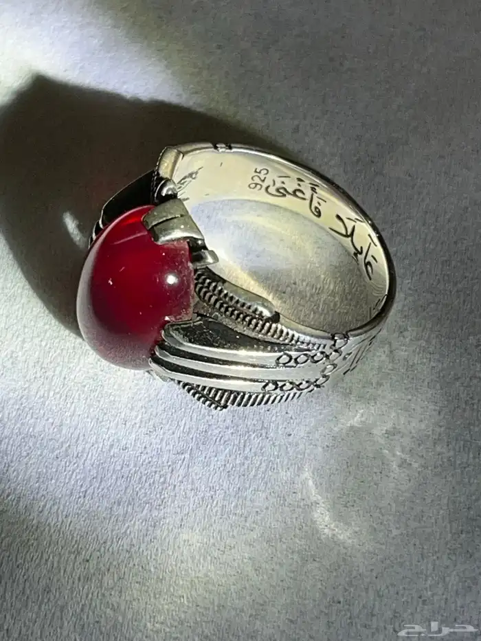 احجار كريمه طبيعي وفضه إيطالي عيار 925 ومسبحه من الاحجار 30