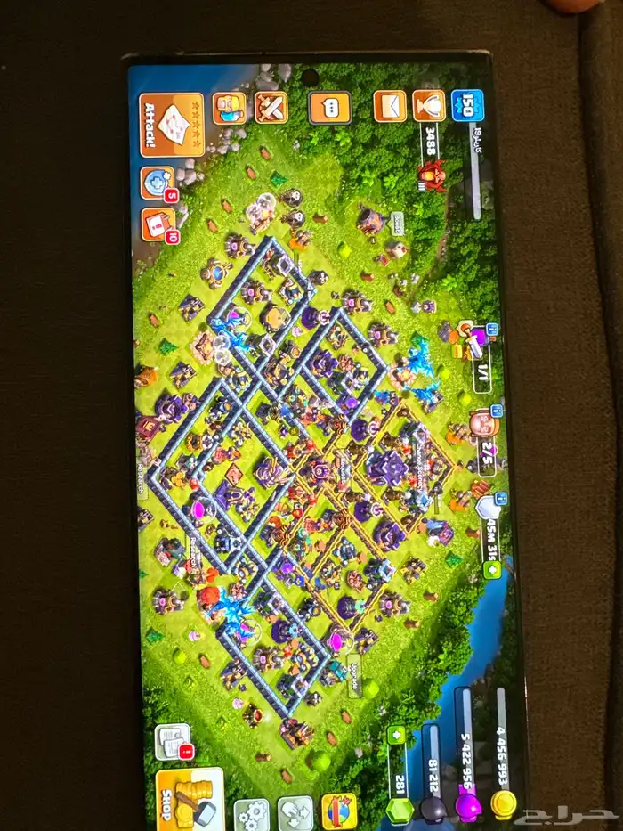 قريه في لعبة Clash of Clans 0