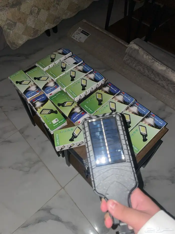 كشاف طاقه شمسيه أناره 6