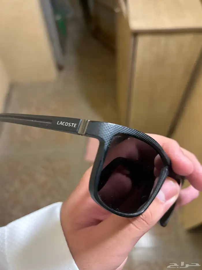 نظارة من ماركت LACOSTE نضيفه مصنوعة في فرنسا 4