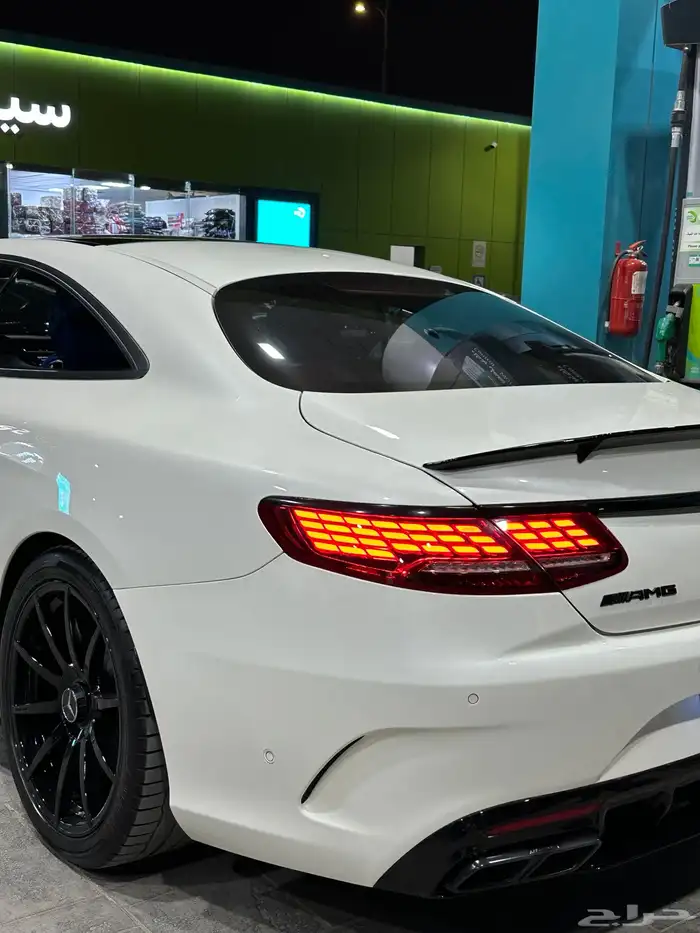 مرسيدس S500 كوبيه محوله S63 موديل 2020 4