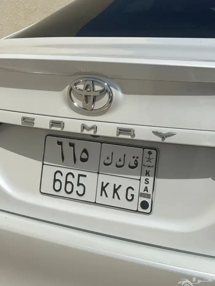 لوحة مميزة مكررة رقم و احروف 665 ق ك ك 0