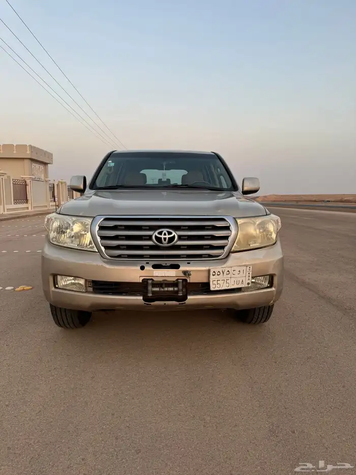 لاند كروزر GX 2008 فل كامل ونش دفلك ثلاجه قير عادي 3