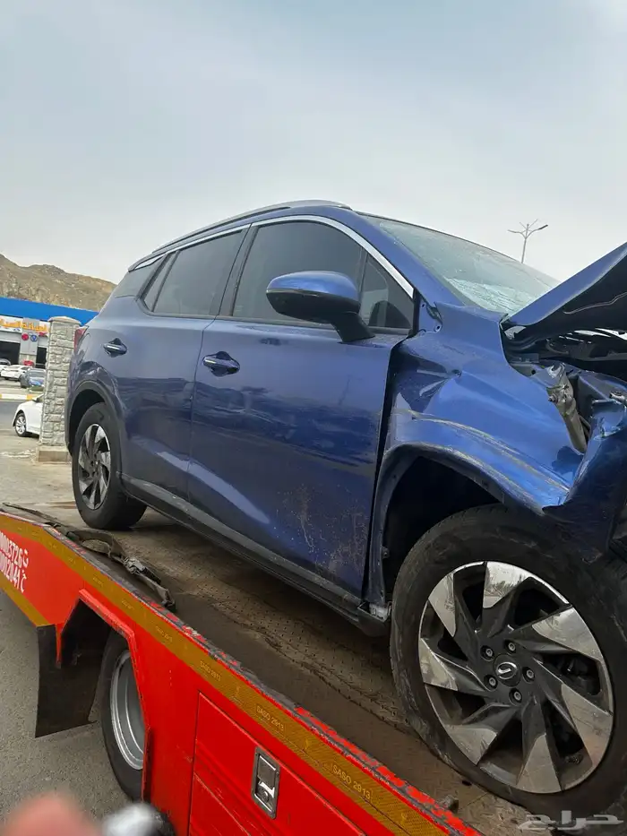 جاك Gs4 موديل 2022 مصدومة . ممشى 70الف. مبيعات الجميح 5