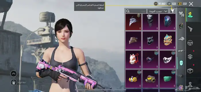 حساب ببجي 16