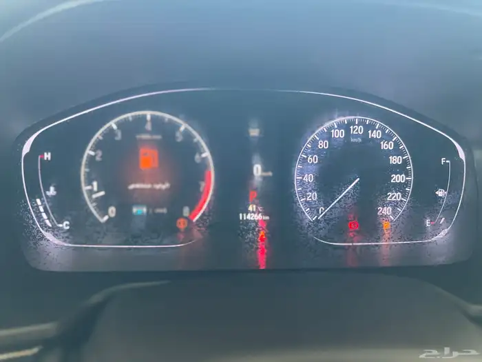 هوندا اكورد 2022 سبورت سعودي ماشي 114 الف قمة فالنظافة 11