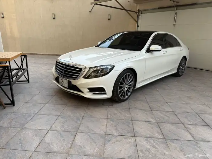 مرسيدس S400 موديل 2015 مخزن ماشي 73000 0