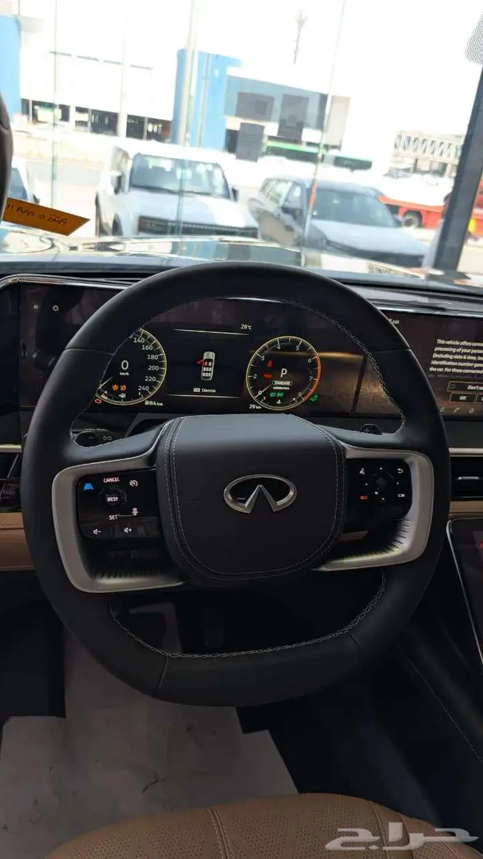 انفينيتي QX80 2025 سنسوري جميع الألوان 9