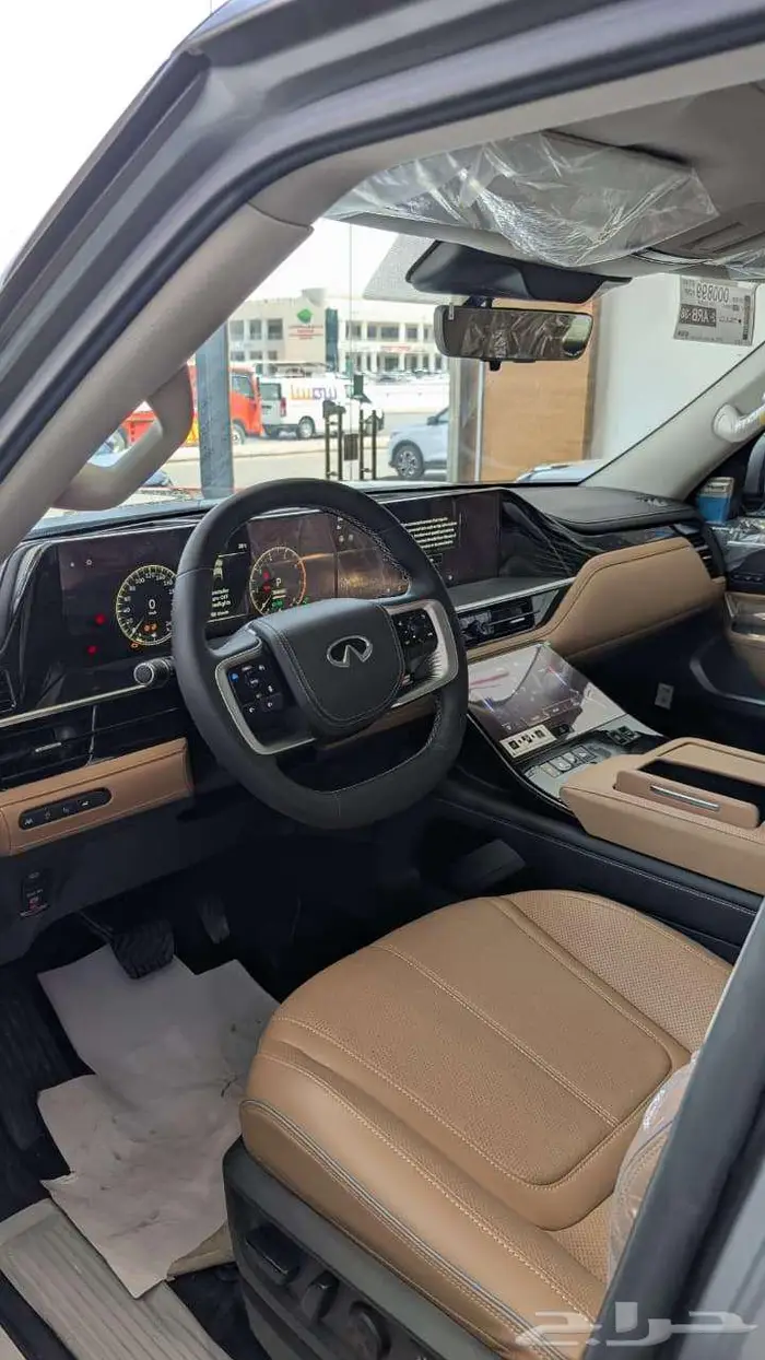 انفينيتي QX80 2025 سنسوري جميع الألوان 7