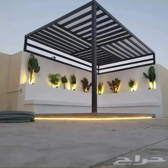 مظلات   تنسيق حدائق   عشب صناعي وطبيعي   شلالات ونوافير 8