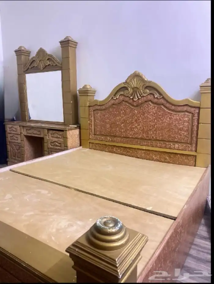 غرفة نوم كامله خشب سويدي اصلي 1