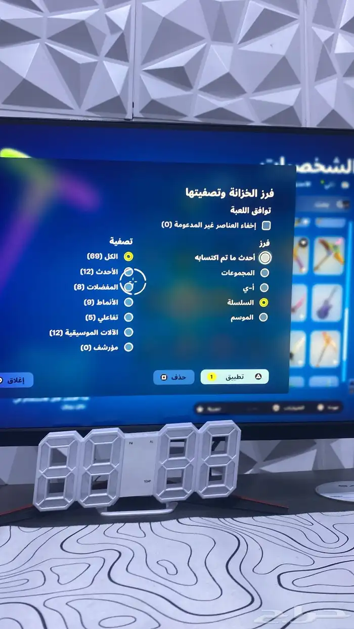 حساب فورت نايت نادر 5